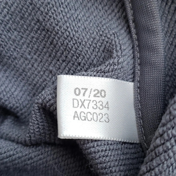 Rare Adidas Warm-Up Hoodie Men XL Gray Basketball Travel Team 3SSB Circuit Logo - Picture 10 of 16